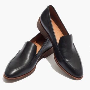 Women’s Madewell Black Frances  Loafer Shoes Size 8.5 Medium